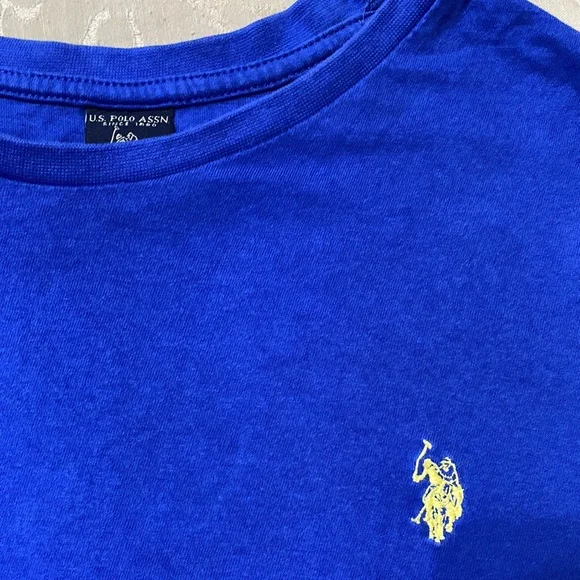 U.S. Polo blue shirt. Size M. Very nice 👍 - Picture 3 of 4